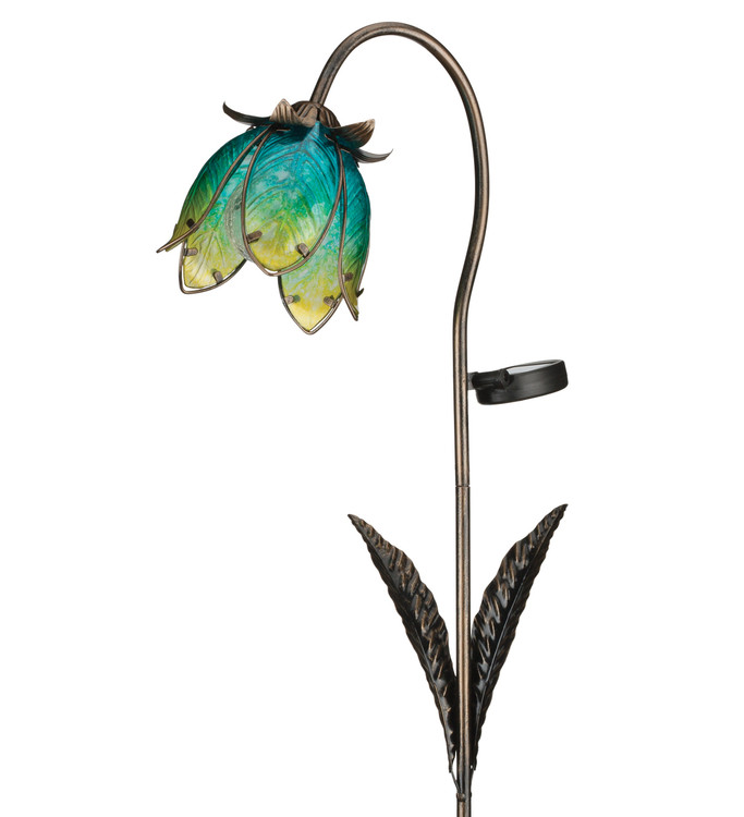 Solar Wildflower Stake - Blue