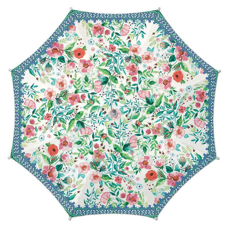 Umbrella with a Wild Berry Blossom design.
