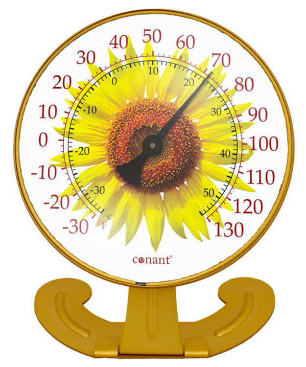 Sunflower Large Convertible Thermometer