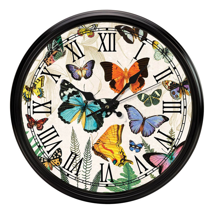 Papillon Kitchen Clock