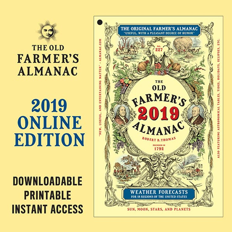 The 2019 Old Farmer's Almanac - Online Edition