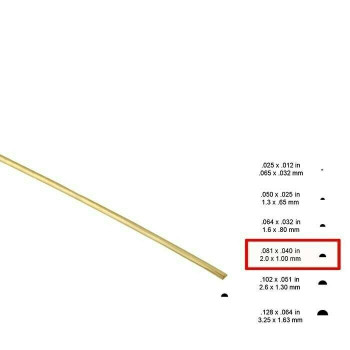 14K Yellow Gold Half-Round Wire, 12-Ga., Dead Soft | Sold by cm |Bulk Prc Avlb| 600612 14K Yellow Gold Half-Round Wire, 12-Ga., Dead Soft | Sold by cm |Bulk Prc Avlb| 600612