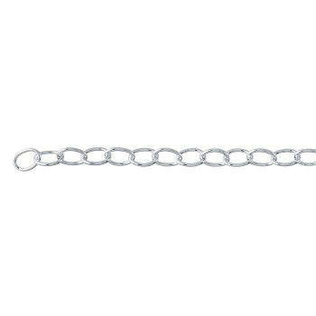 Sterling Silver 3.1mm Oval Cable Chain | By the ft | 69560050 Sterling Silver 3.1mm Oval Cable Chain | By the ft | 69560050