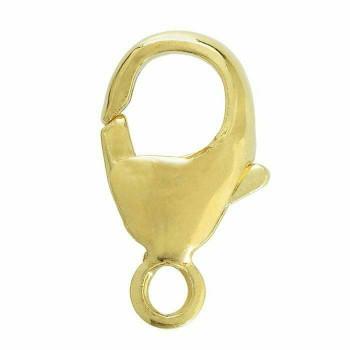 14K Yellow Gold Teardrop Lobster Clasps, with Ring | Sold by Pc | Bulk Price Av | 640266 14K Yellow Gold Teardrop Lobster Clasps, with Ring | Sold by Pc | Bulk Price Av | 640266