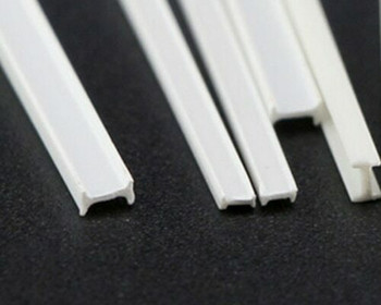 ABS Plastic Bar | H-beam | 1.5x2.5x250mm | Sold by Pc | AM0074 ABS Plastic Bar | H-beam | 1.5x2.5x250mm | Sold by Pc | AM0074