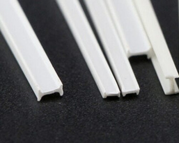 ABS Plastic Bar | H-beam | 3x2x250mm | Sold by Pc | AM0075 ABS Plastic Bar | H-beam | 3x2x250mm | Sold by Pc | AM0075