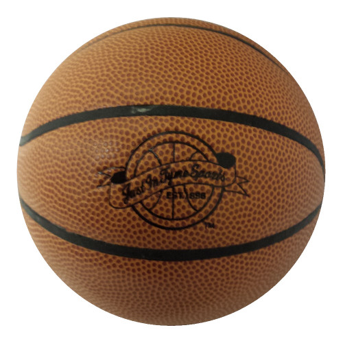 5 inch diameter synthetic leather mini basketball