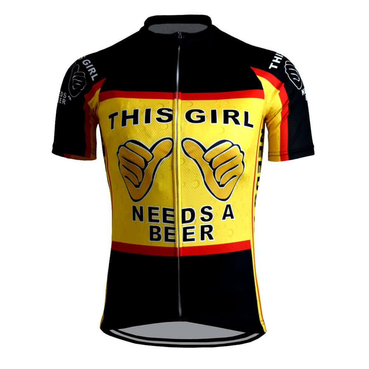 This Girl Needs A Beer Women's Cycling Jersey
