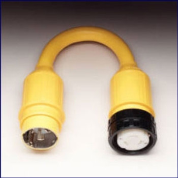 Marinco Pigtail Adapter - 50A Locking to 50A 125-250V Locking Marinco Pigtail Adapter - 50A Locking to 50A 125-250V Locking