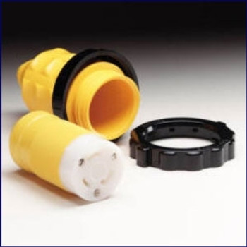 Marinco Locking Connector With 103RN Weatherproof Cover Marinco Locking Connector With 103RN Weatherproof Cover
