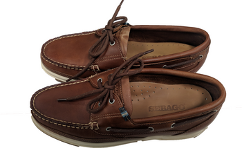 Sebago Men's Schoodic Deck Shoe (Amber/Sand) Sebago Men's Schoodic Deck Shoe (Amber/Sand)