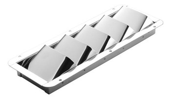 Attwood Stainless Steel Louvered Vent 1488-5 Attwood Stainless Steel Louvered Vent 1488-5