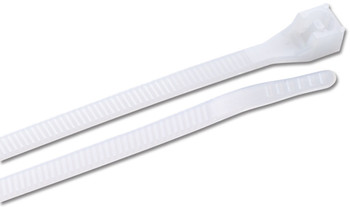 Ancor Natural 8 inch Nylon Standard Cable Ties 75lb - 25 pack Ancor Natural 8 inch Nylon Standard Cable Ties 75lb - 25 pack