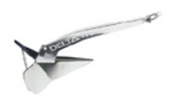 Lewmar 0057306 14 Lb. Delta Anchor Stainless Steel Lewmar 0057306 14 Lb. Delta Anchor Stainless Steel