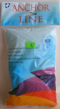 Unicord White Twisted Nylon Anchor Line 3/8" x 50' Bag 300501 Unicord White Twisted Nylon Anchor Line 3/8" x 50' Bag 300501