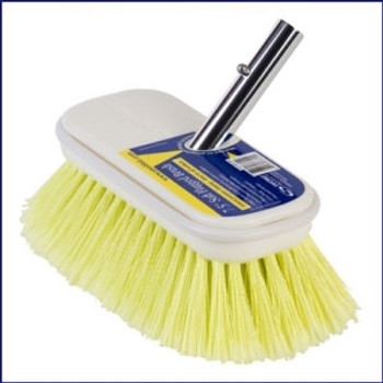 Swobbit SW77345 7.5 in Soft Flagged Premium Deck Brush - Yellow Swobbit SW77345 7.5 in Soft Flagged Premium Deck Brush - Yellow