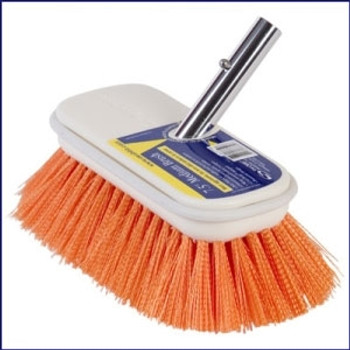 Swobbit SW77350 7.5 in Medium Premium Deck Brush - Orange Swobbit SW77350 7.5 in Medium Premium Deck Brush - Orange