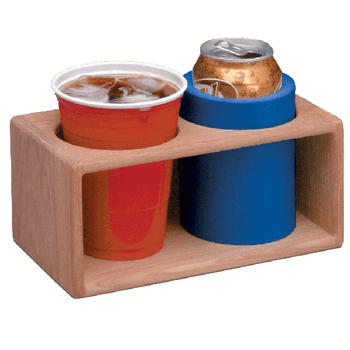 Whitecap Teak Two Insulated Drink Rack Whitecap Teak Two Insulated Drink Rack