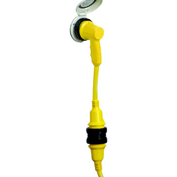 Marinco Right Angle Adapter, 30 Amp 125 Volt 1RPC Marinco Right Angle Adapter, 30 Amp 125 Volt 1RPC