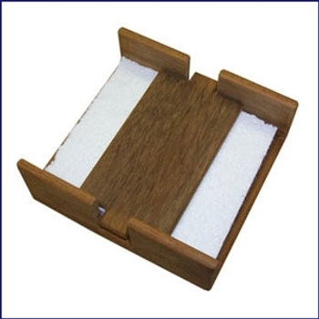 Whitecap Solid Teak Stay-Put Napkin Holder Whitecap Solid Teak Stay-Put Napkin Holder