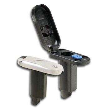 Attwood Easy Lock Plug-In Bases for Pole Lights 2 Pin 91041-6 91043-6 Attwood Easy Lock Plug-In Bases for Pole Lights 2 Pin 91041-6 91043-6