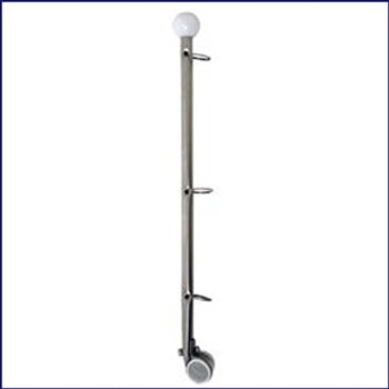 Attwood 14121-6 Flag Pole With Rail Mount Attwood 14121-6 Flag Pole With Rail Mount