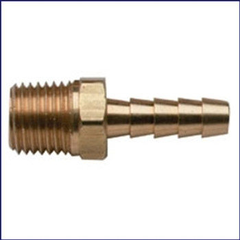 Moeller 033405-10 1/4 NPT x 3/8 in Brass Barb Moeller 033405-10 1/4 NPT x 3/8 in Brass Barb