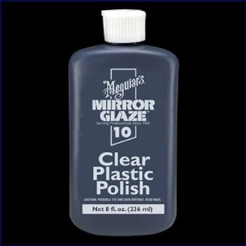 Meguiars M-1008 Clear Plastic Polish 8 oz Meguiars M-1008 Clear Plastic Polish 8 oz