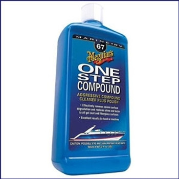 Meguiars M-6732 1 Step Compound 32 oz Meguiars M-6732 1 Step Compound 32 oz