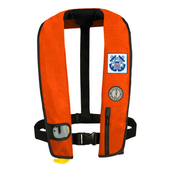 Mustang MD3087 Deluxe Inflatable Vest PFD Automatic Activation - Orange (only 1 left in stock) Mustang MD3087 Deluxe Inflatable Vest PFD Automatic Activation - Orange (only 1 left in stock)