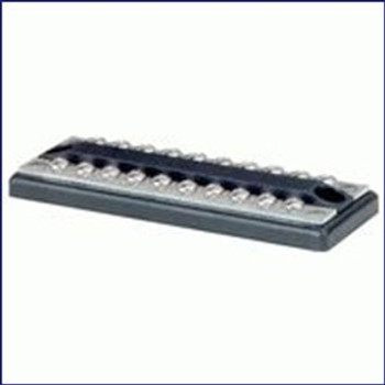Blue Sea Systems 2702 DualBus 100A Common Busbar 10 x 8-32 Screw Terminal Blue Sea Systems 2702 DualBus 100A Common Busbar 10 x 8-32 Screw Terminal