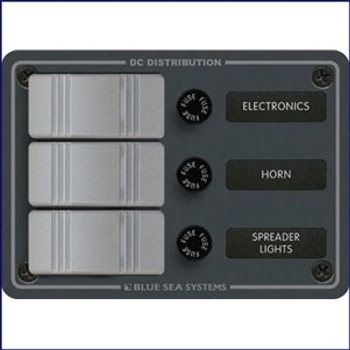 Blue Sea Systems 8054 3 Position-Slate Gray Vertical 12VDC Blue Sea Systems 8054 3 Position-Slate Gray Vertical 12VDC