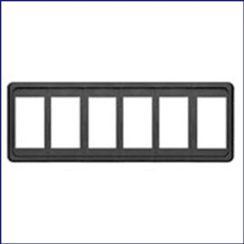 Blue Sea Systems 8260 6 Pos. Rocker Switch Mount Blue Sea Systems 8260 6 Pos. Rocker Switch Mount