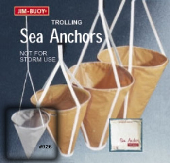 Jim Buoy Trolling Sea Anchor Drogue Chute -- 10" 925 Jim Buoy Trolling Sea Anchor Drogue Chute -- 10" 925