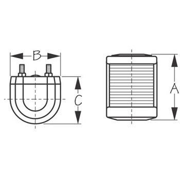 Sea Dog Nylon Polycarbonate Masthead Light Sea Dog Nylon Polycarbonate Masthead Light
