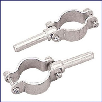 Sea Dog 582060-1 Clamp On Oar Locks Zinc Plated Steel Sea Dog 582060-1 Clamp On Oar Locks Zinc Plated Steel