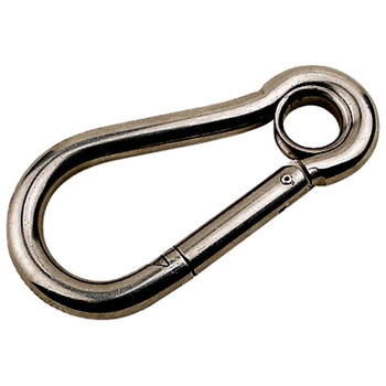 Sea Dog Stainless Snap Hook with Eye Insert, 1/4" x 2-3/8", 5/16" x 3-1/8", 3/8" x 3-15/16" Sea Dog Stainless Snap Hook with Eye Insert, 1/4" x 2-3/8", 5/16" x 3-1/8", 3/8" x 3-15/16"
