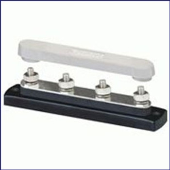 Blue Sea Systems 2307 4 x 1/4 Stud Terminal with Cover Blue Sea Systems 2307 4 x 1/4 Stud Terminal with Cover