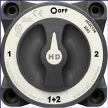 Blue Sea Systems 3003 Battery Switch Selector w/AFD Blue Sea Systems 3003 Battery Switch Selector w/AFD