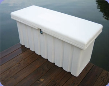 RomoTech 51"x19"x23" Medium Dock Box - White 82121289 RomoTech 51"x19"x23" Medium Dock Box - White 82121289