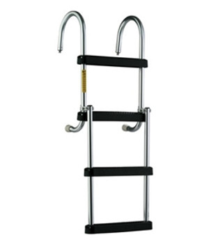 Garelick 12350 Removable Folding Pontoon Boarding Ladder Garelick 12350 Removable Folding Pontoon Boarding Ladder