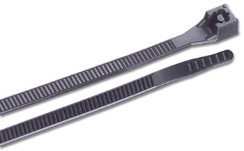 Ancor UV Black 6 inch Nylon Standard Cable Ties 30lb - 100 pack Ancor UV Black 6 inch Nylon Standard Cable Ties 30lb - 100 pack