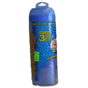Swobbit SW38855 Aqua Dry 3.19 sq ft. Drying Cloth - Blue Swobbit SW38855 Aqua Dry 3.19 sq ft. Drying Cloth - Blue