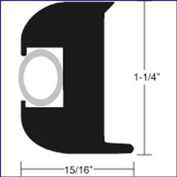 Taco Marine Rub Rail Kit 50' (1-1/4 in.) - White V11-3447WWK50-2 Taco Marine Rub Rail Kit 50' (1-1/4 in.) - White V11-3447WWK50-2