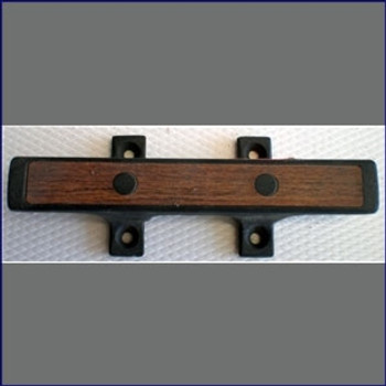 Small Deck Cleat 6" Black WO-10005 Small Deck Cleat 6" Black WO-10005