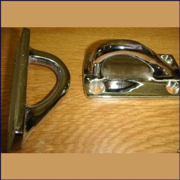 Rectangle Eye Plate 3-1/2" - Stainless WO-10016 Rectangle Eye Plate 3-1/2" - Stainless WO-10016