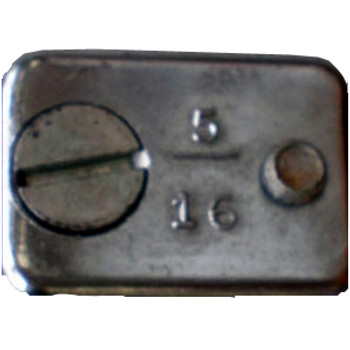 Wire Rope Cable Clamp 5/16" - Chrome WO-10031 Wire Rope Cable Clamp 5/16" - Chrome WO-10031
