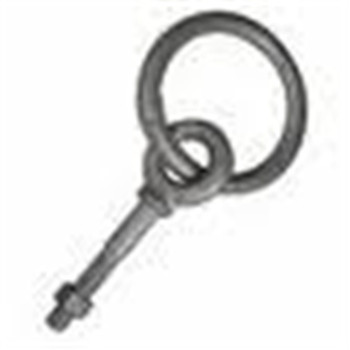 Ring Bolt 7 1/2" Galvanized 2 1/2" Thread WO-10037 Ring Bolt 7 1/2" Galvanized 2 1/2" Thread WO-10037