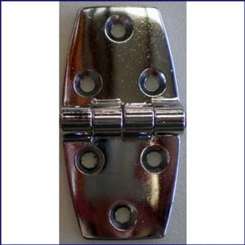 Hinge 1 1/2 in. Chrome Plated Zinc WO-10052 Hinge 1 1/2 in. Chrome Plated Zinc WO-10052