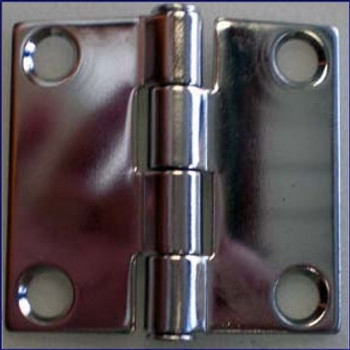 Flush Door Hinge 2 in. Stainless Flush Door Hinge 2 in. Stainless